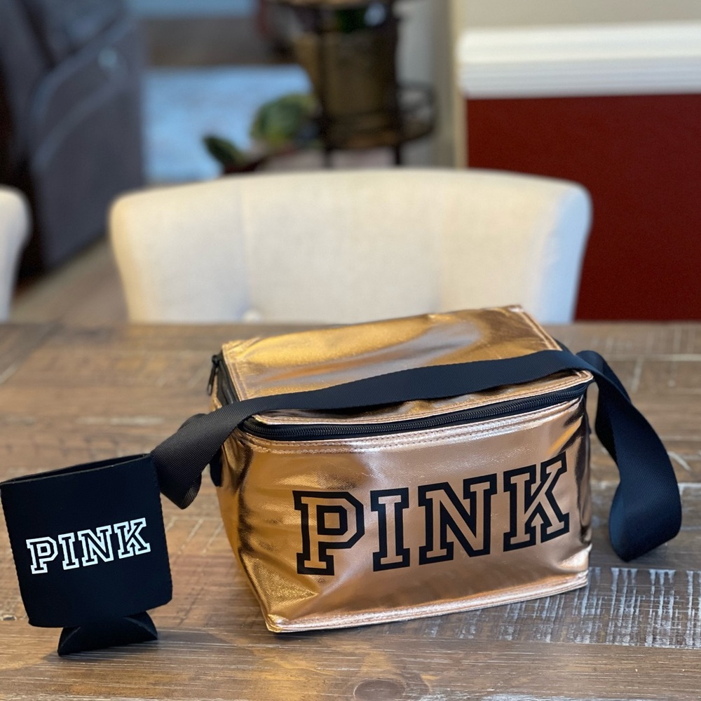 🌺 PINK Victoria’s Secret Insulated Cooler / Lunch Box 🌺 BRAND NEW NEVER USED